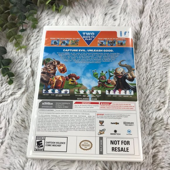 [Nintendo Wii] Skylanders: Trap Team Video Game - Picture 2 of 3